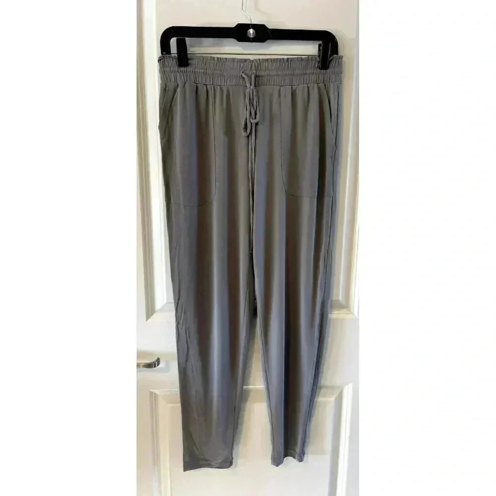 Lucky Brand Ladies' Lounge Pants Light Gray Size Small soft Modal Pajama Pants